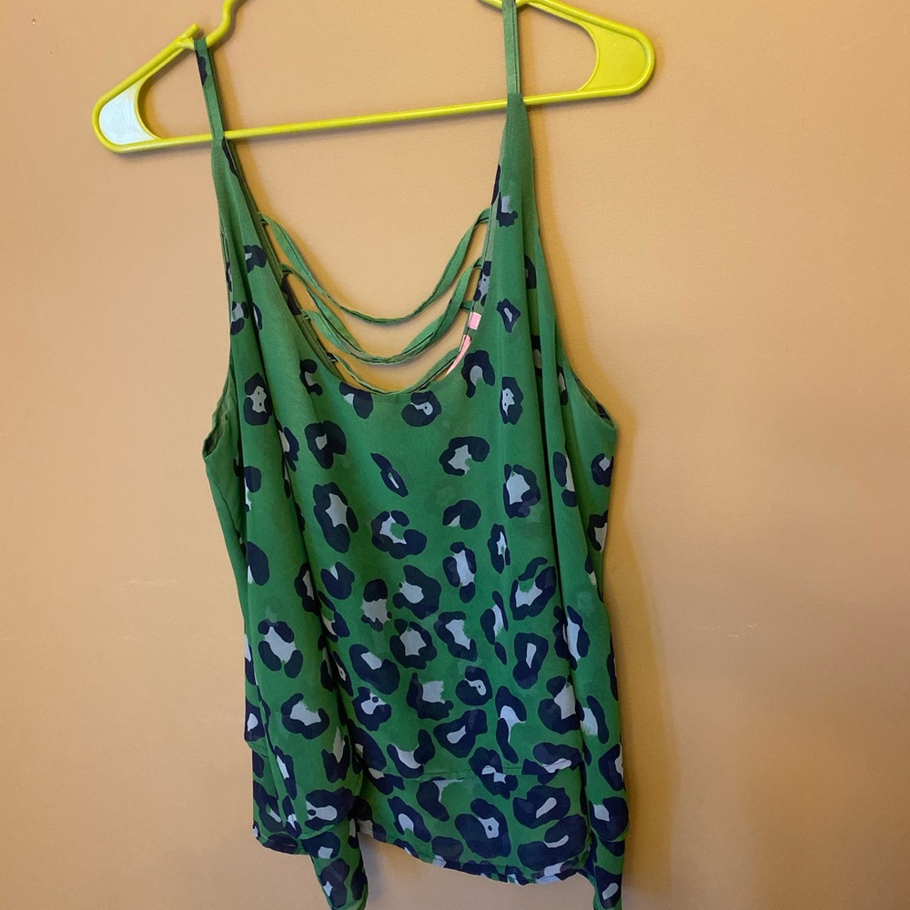 Regina X leopard print tank